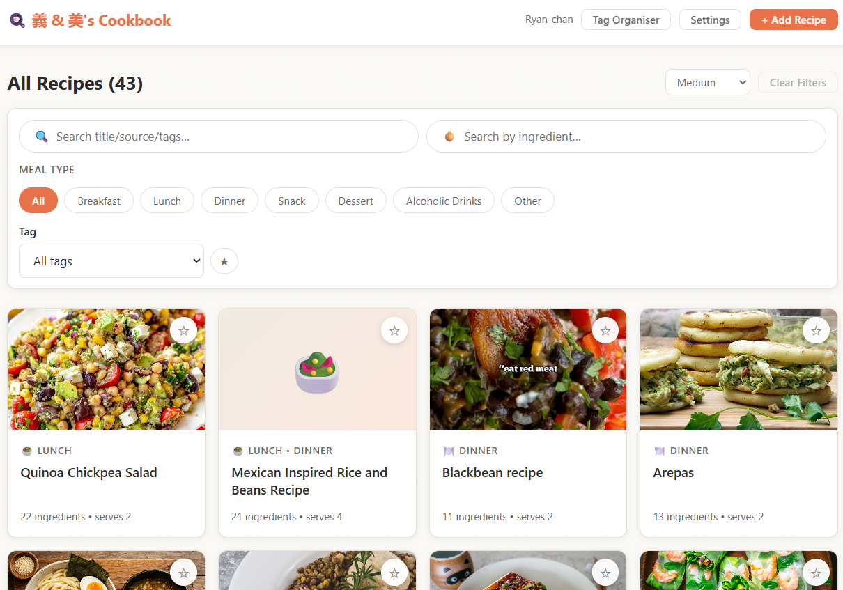 RecipeCookbook preview image